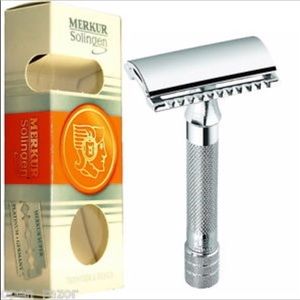 MERKUR Classic Safety Chrome Finish Razor(3 left)
